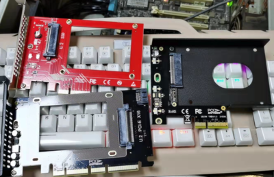 华硕Z10PA-U8主板安装U.2 Intel P4510 2T后卡BIOS界面 转接卡与转接线问题深度解析与解决方案